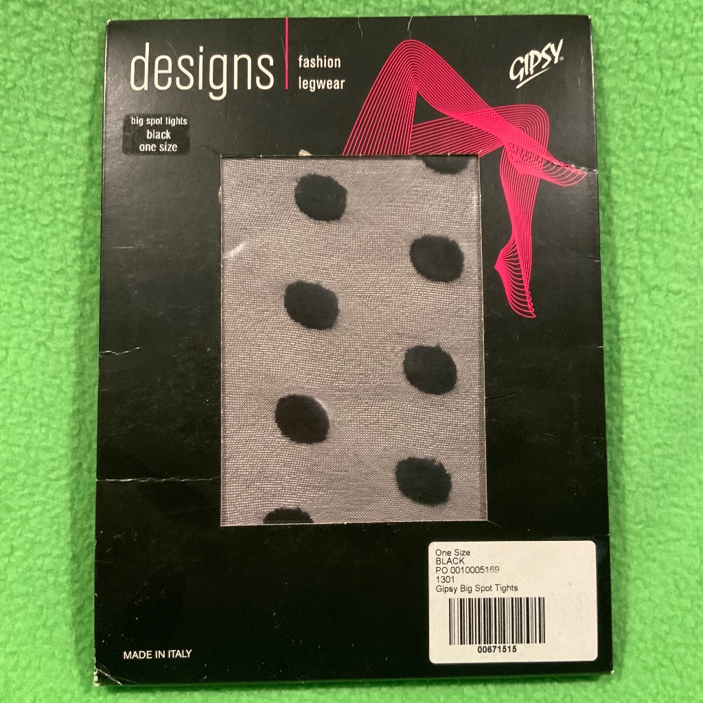 Gipsy Big Spots Tights One Size Nwot